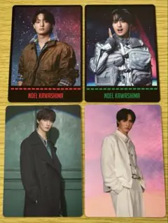 川島如恵留 トレカ 4枚セット