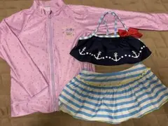 女の子用　水着セット 130㎝