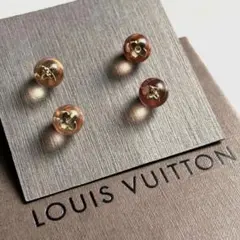 【極美品】ルイヴィトン キット ブークル バブル ピアス ピンク系のサムネイル