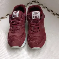 最終お値下げ【美品✨】ニューバランス バーガンディ 24cm 人気モデル 574 New Balance ニューバランス 574 バーガンディ スニーカー