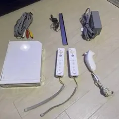 wii本体セット＋人気カセット4本