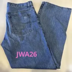 JWA ブルーストレートデニム26