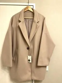 新品未使用★テーラードルーズコート ベージュ GRL