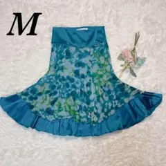 DIANE von FURSTENBERG フレアスカート M シルク100%のサムネイル