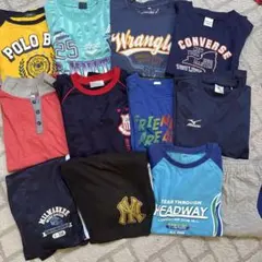 夏服まとめ売り キッズ 150cm 8点 ミズノ コンバースMLB ヤンキース