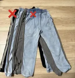 ブランシェス サイドライン入り パンツ 2点セット