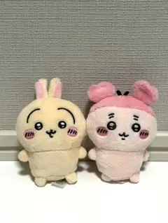 ちいかわ おすわりぬいぐるみ2 ガチャガチャ　古本屋　カニちゃん　うさぎのサムネイル