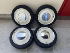 WORK レッドスレッド 14インチPCD100 +45 4.5J タイヤセット - メルカリ