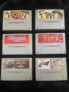 スーパーファミコンソフト6本セット