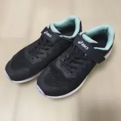 asics レーザービーム　スニーカー ブラック 　23.0cmのサムネイル