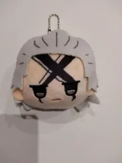 Dr.STONE　ダイソー　ゼノ　フェイスぬいぐるみキーホルダー　ぬいぐるみ