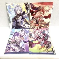 崩壊スターレイル A5クリアファイル 4種セット ラウンドワン　g