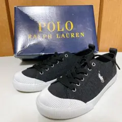 【未使用】Polo Ralph Lauren ダークグレー スニーカー