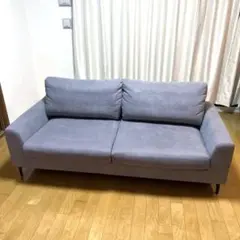 TAPIS／2.5人掛け（幅182cm）／フェザーソファ（グレー）／スチール脚のサムネイル