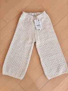 ZARA クロシェ風パンツ