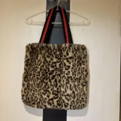 ファーバック　美品　トートバッグ