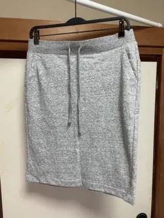 UNIQLO スウェットタイトスカート グレー Lサイズのサムネイル