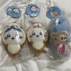 ちいかわ水族館 コツメカワウソなちいかわ、ハチワレマスコット イルカなうさぎ