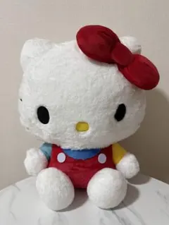 ハローキティ ぬいぐるみ 大きめ レッドリボン サンリオ