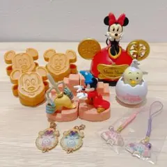 ディズニーリゾート　まとめ売り　ミッキーワッフルクリップ　スマホスタンド　ガチャ