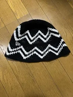 New Era バケットハットニット