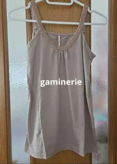 gaminerie　キャミソール M　ブラウン系のサムネイル