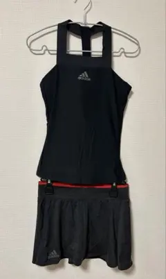 大坂なおみ着用モデル アディダス テニス ウェア 上下 ブラック XS adidas 大坂なおみ選手着用 トップス テニス XSサイズ