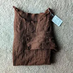 新品 SHUCA グローバルワーク系列 クラフト カットソー ブラウン M