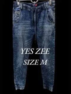 YESZEEジョガーパンツサイズMデニム濃淡メンズジョガー