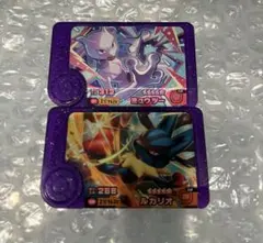 ポケモンフレンダBT1弾　ミュウツー　メガルカリオ　スーパートレジャー　ST