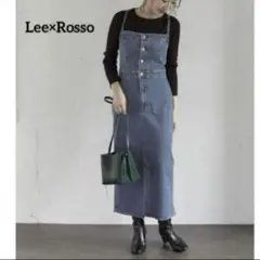 【大幅値下げ中！！定価15950円】Lee　ロッソ　デニム　ワンピース　キャミ
