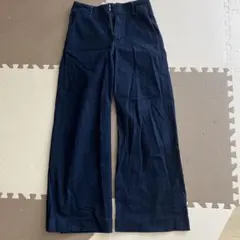 ワイドトラウザー 69 NAVY WOMEN L