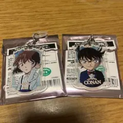 名偵探柯南 劇場版 高速公路的墮天使 標記吊飾 江戶川柯南 灰原哀