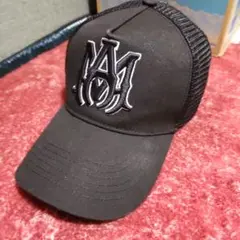 AMIRI 刺繍ロゴ メッシュバック キャップ