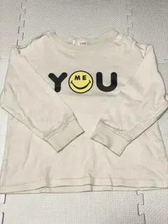 b.room スマイリーフェイス Tシャツ 110cm