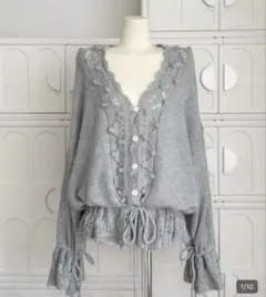 ニット カーディガン SHEIN グレー