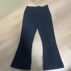 ブラック フレアパンツ 110㎝