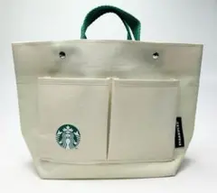 ❤️新品未使用スターバックス トートバッグ バッグインバック ホワイト❤️