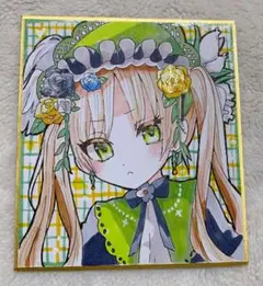魔法少女ノ魔女裁判 まのさば イラスト色紙 遠野ハンナ