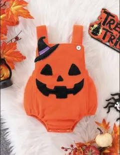 ハロウィン ベビー コスチューム コスプレ パンプキン 56cm-62cm