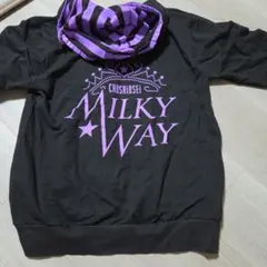 CHOSHINSEI MILKY WAY ジップアップパーカー