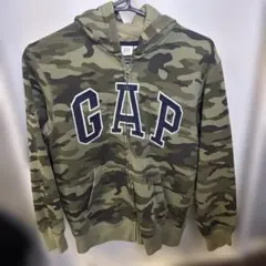 GAP カモフラ迷彩柄パーカー