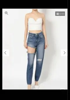 ダメージ加工ジーンズジェイダ