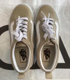 【未使用】VANS/キッズ19cm/ベージュ