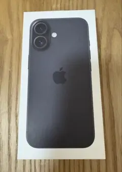 iPhone16 空箱 純正ケーブルのみ 未使用 ブラック