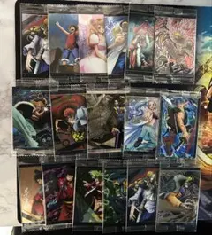 ワンピース　ウエハースカード　17枚未開封　まとめ売り