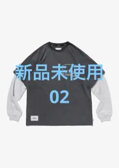 WTAPS ロングスリーブ Tシャツ グレー - メルカリ