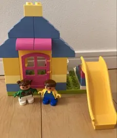 レゴ　デュプロ　滑り台があるカラフル　おうち　セット