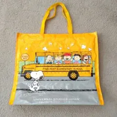 スヌーピー　USJバッグ　ショッピングバッグ