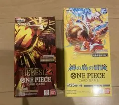 ONE PIECEカード　テープ付き 神の島の冒険　THE BEST2